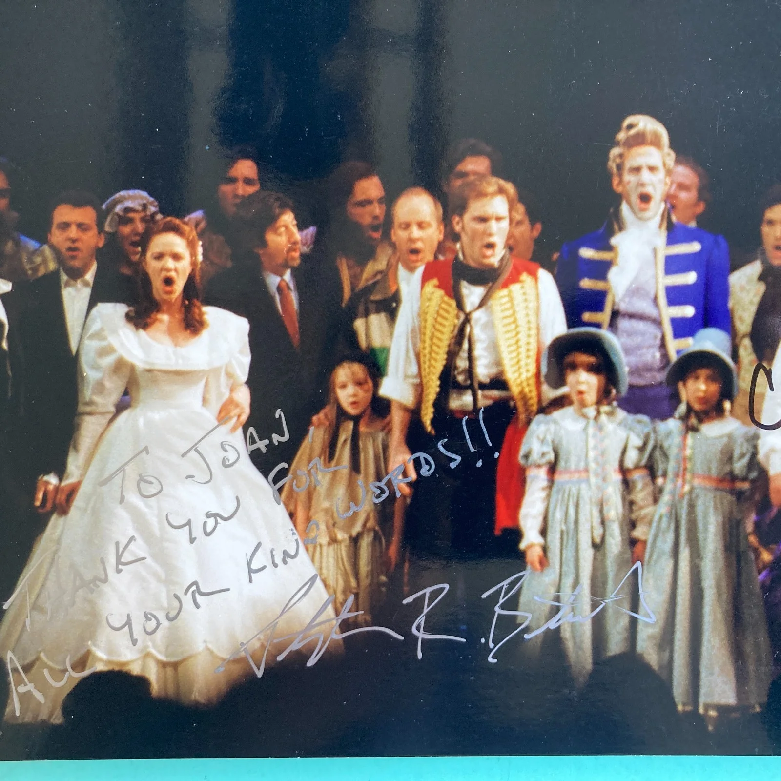 Christopher Innvar, Stephen R. Buntrock — Les Miserables Christopher Innvar & Stephen R. Buntrock Signed Photo 10 Anniver., изображение 2