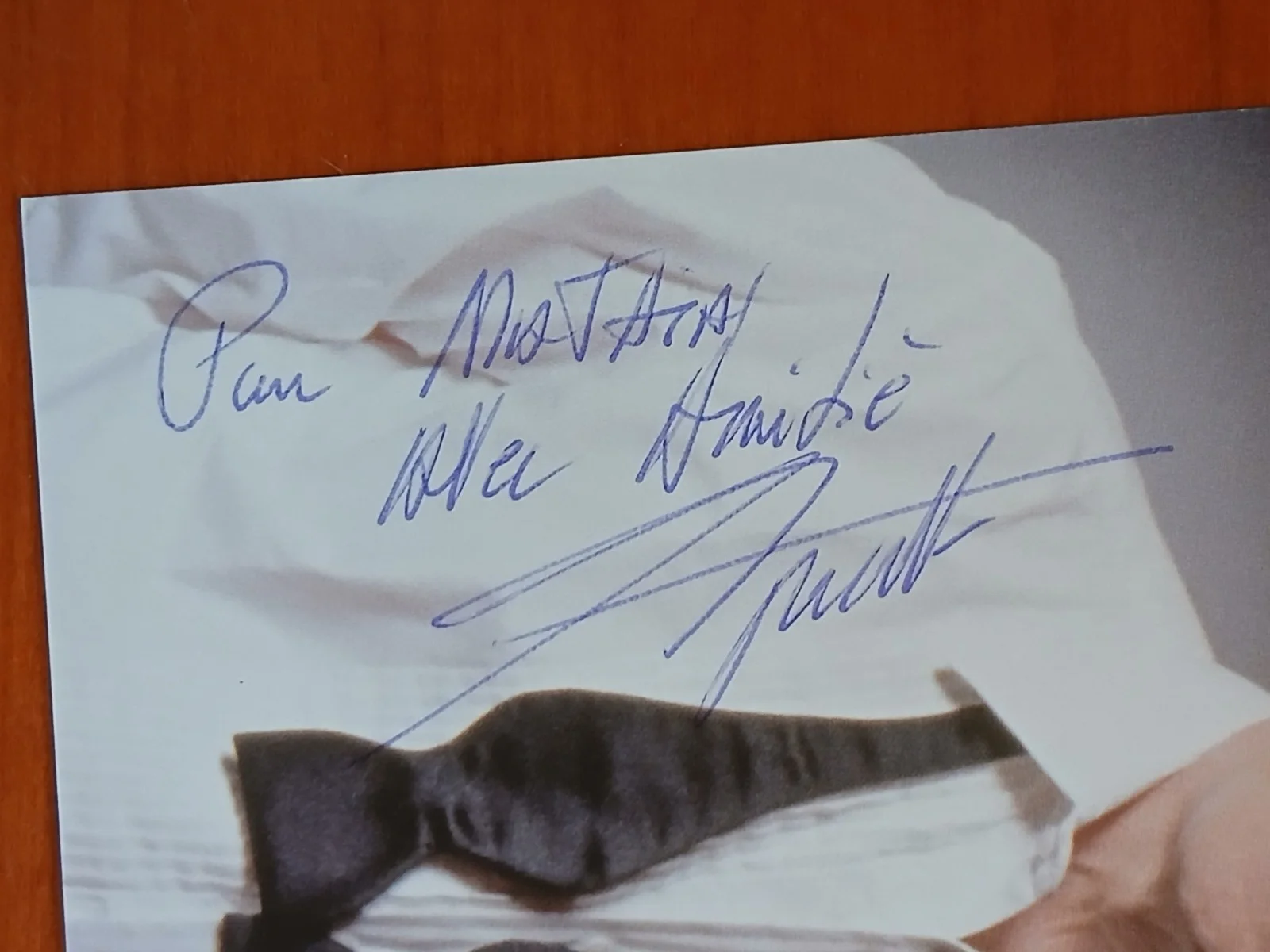 Charles Aznavour (1924-2018), Autographed 6x4 Photo, Entertainer of the Century, изображение 2