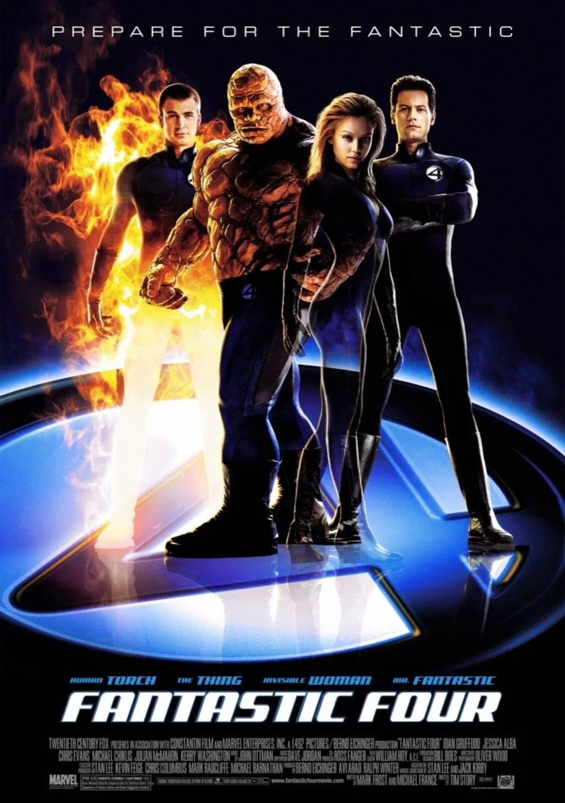Marvel's Fantastic Four 2005 Very Rare Unmounted Genuine 35mm Film Cells, изображение 2