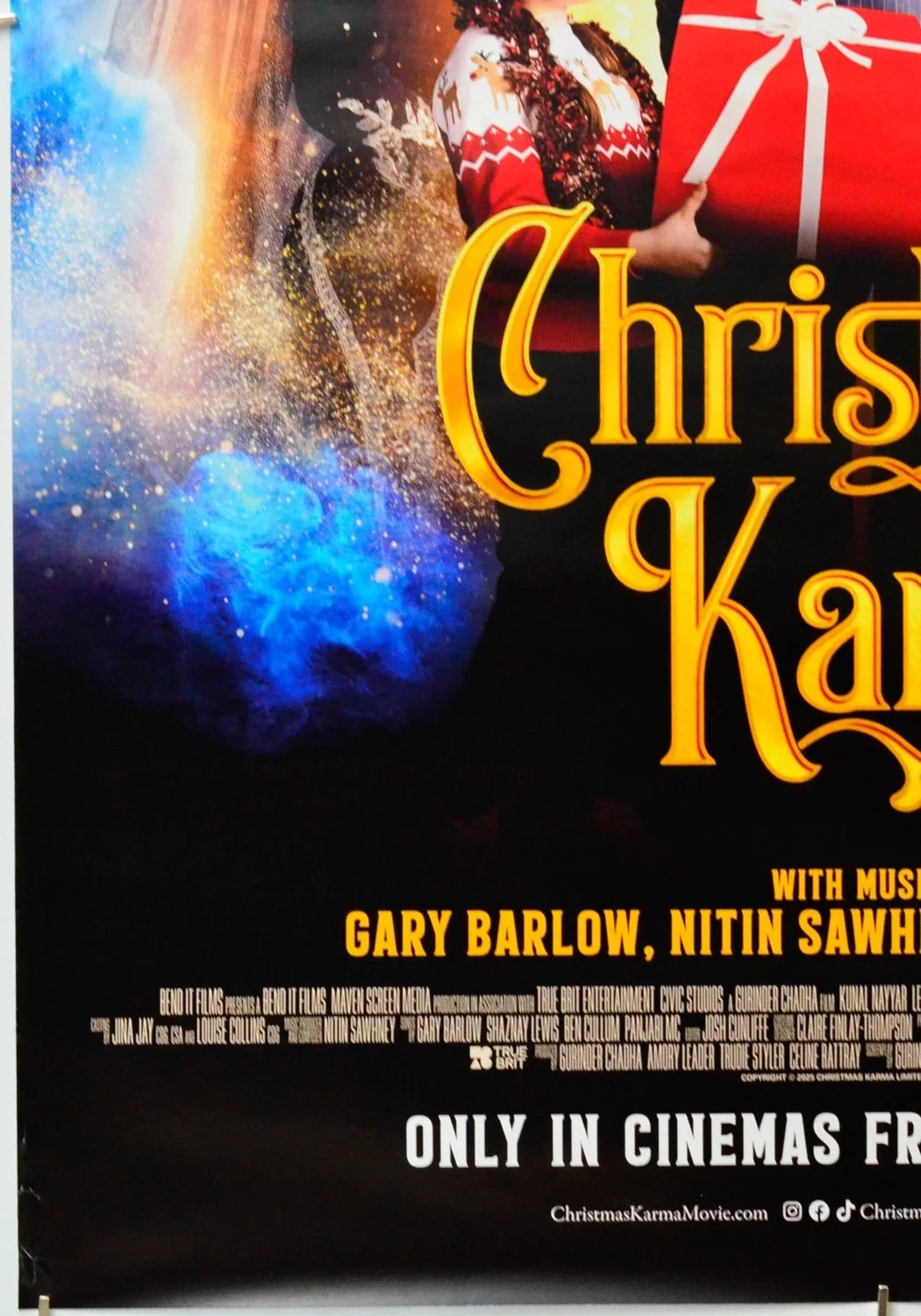 CHRISTMAS KARMA (2025) Original Cinema One Sheet Movie Poster - Kunal Nayyar, изображение 4