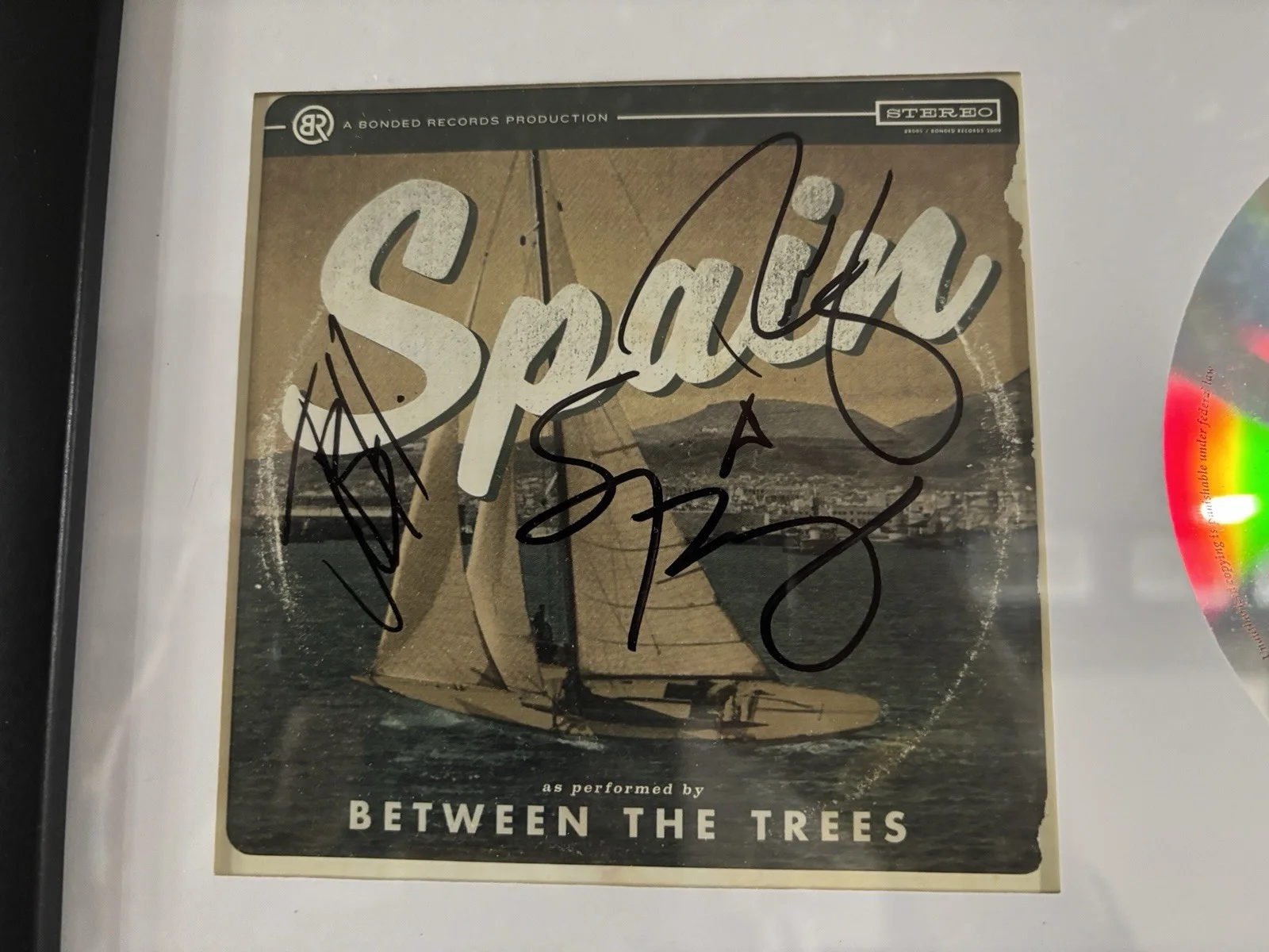 SIGNED Between The Trees CD Spain, image 2