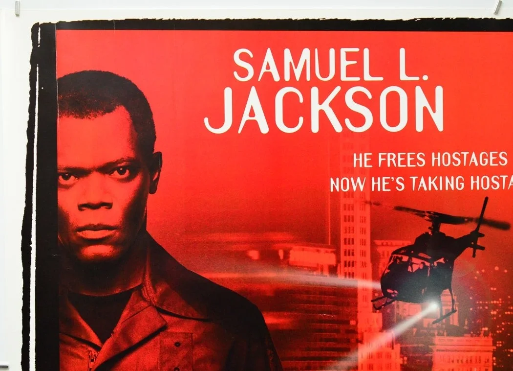 THE NEGOTIATOR (1998) Original Cinema Quad Movie Poster - Samuel L Jackson, изображение 2