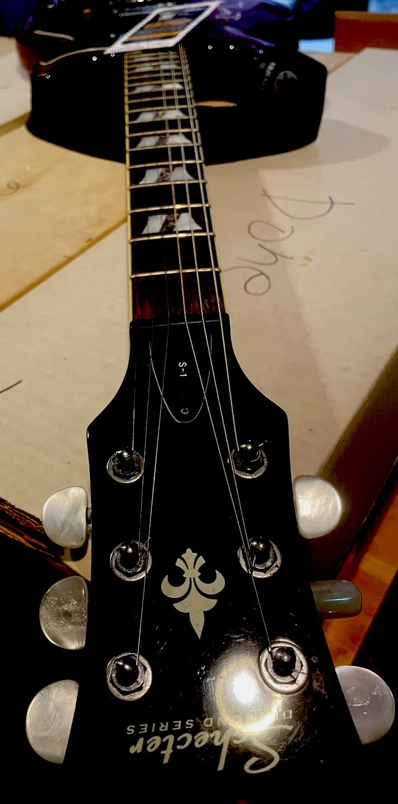 Dave Davies The Kinks Signed Guitar JSA Certified Autograph, image 3