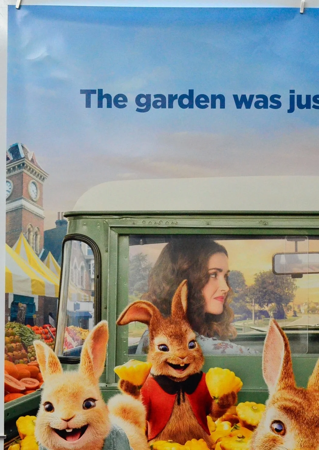 PETER RABBIT 2 (2020) Original Cinema One Sheet Poster (ADV) Domhnall Gleeson, изображение 2