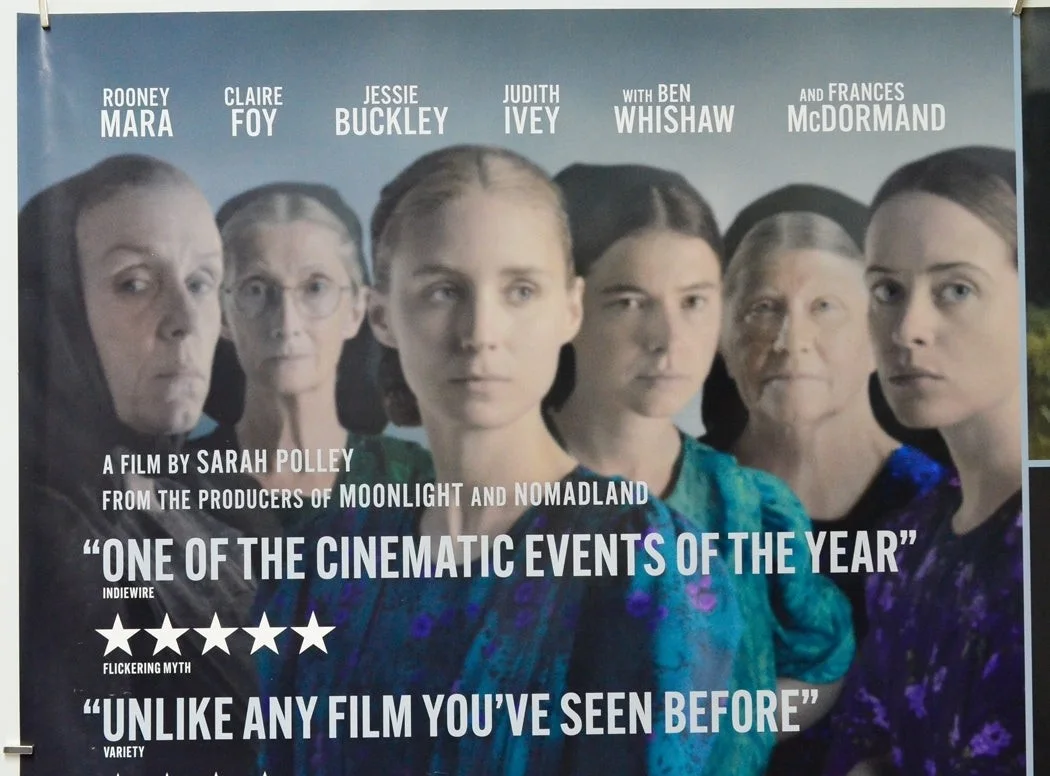 WOMEN TALKING (2022) Original Cinema Quad Poster - Claire Foy, Jessie Buckley, изображение 2