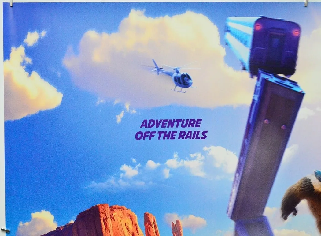 PETS ON A TRAIN (2025) Original Cinema Quad Movie Poster - Damien Ferrette, изображение 2
