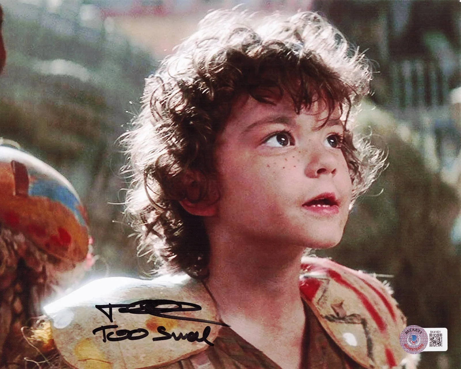 Tulak Thomas — Tulak Thomas Signed HOOK Movie Too Small 8x10 Photo w/Beckett BAS COA BK41601