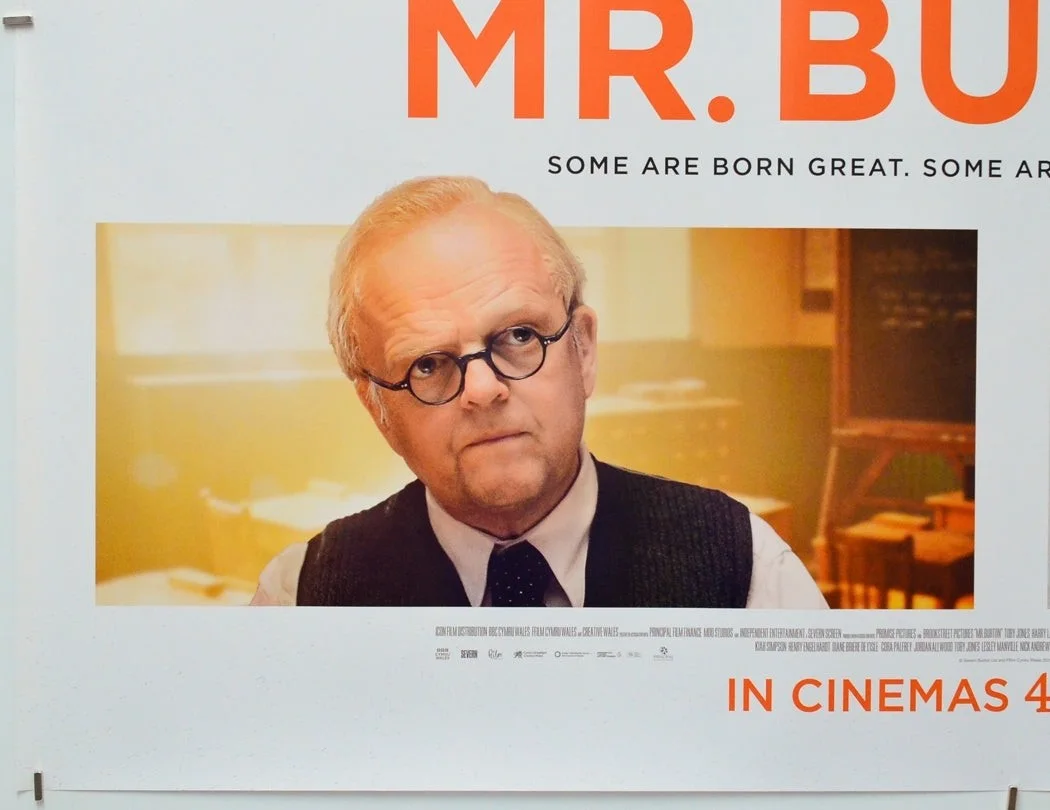 MR. BURTON (2025) Original Cinema Quad Film Poster - Toby Jones, Harry Lawtey, изображение 4