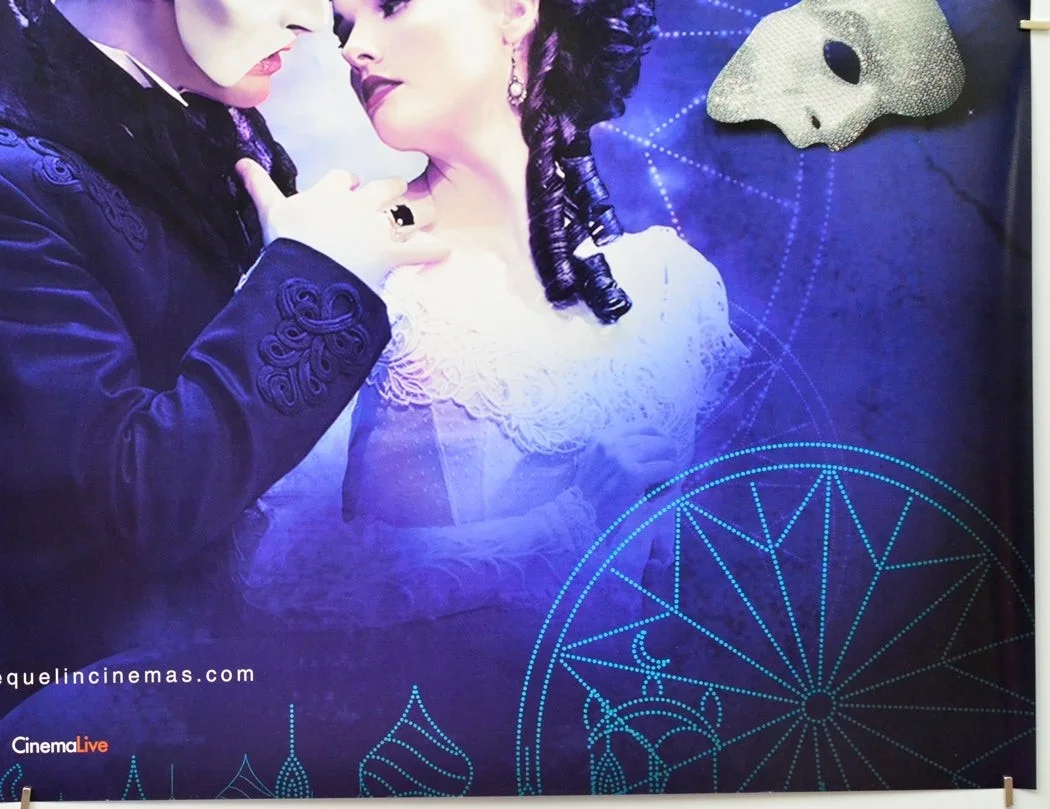ANDREW LLOYD WEBBER'S LOVE NEVER DIES (2025rr) Original Cinema Quad Movie Poster, изображение 5