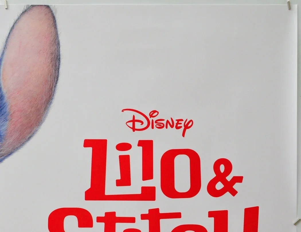LILO AND STITCH (2025) Original Cinema Quad Movie Poster (vers 2) Disney Pixar, изображение 3