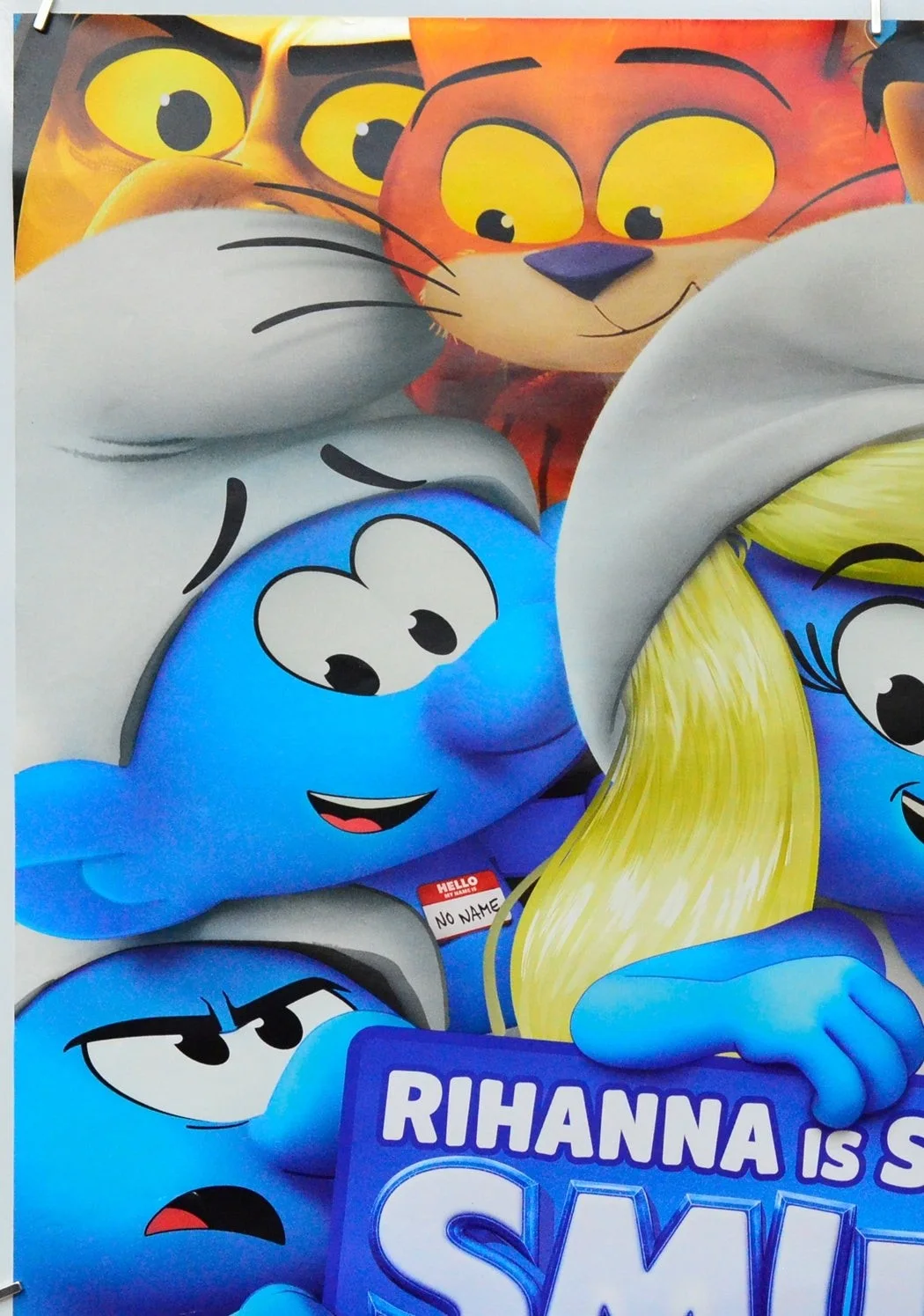 SMURFS (2020) Original Cinema One Sheet Movie Poster - Rihanna, Kurt Russell, изображение 2