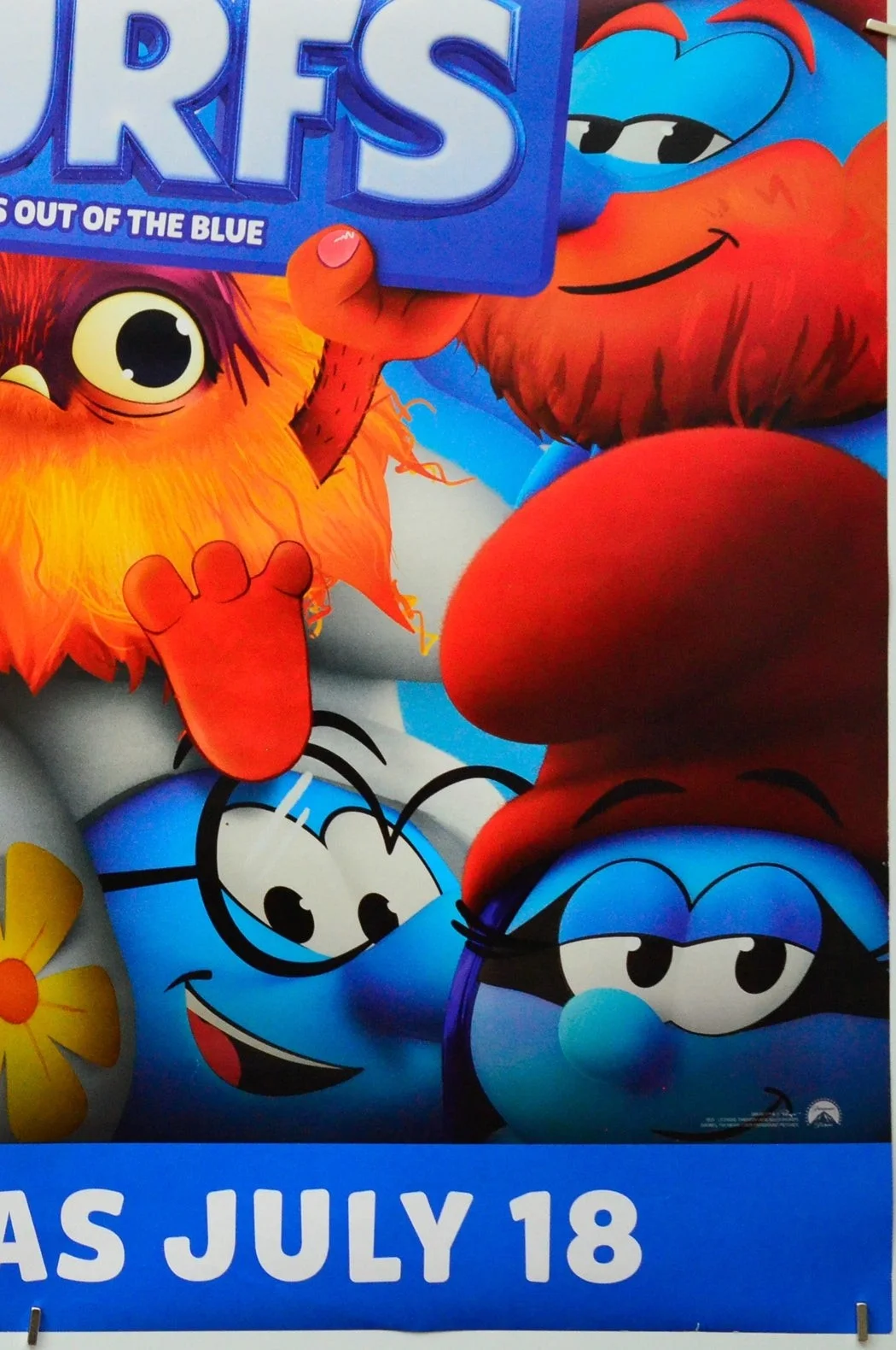 SMURFS (2020) Original Cinema One Sheet Movie Poster - Rihanna, Kurt Russell, изображение 5