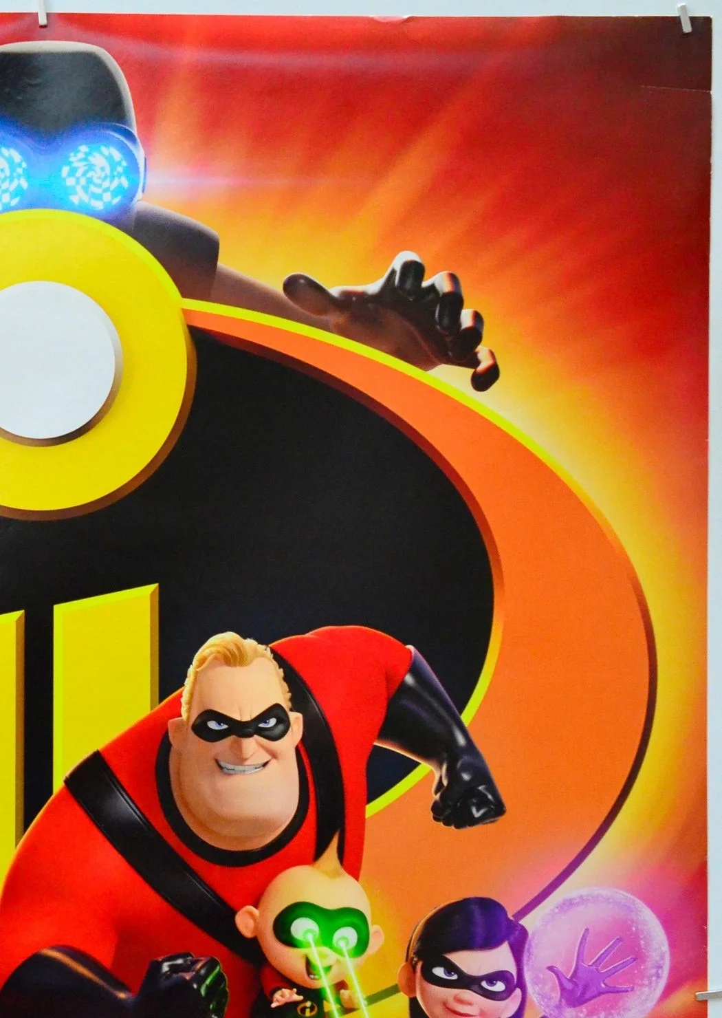 THE INCREDIBLES 2 (2018) Original Cinema One Sheet Film Poster - Disney Pixar, изображение 3