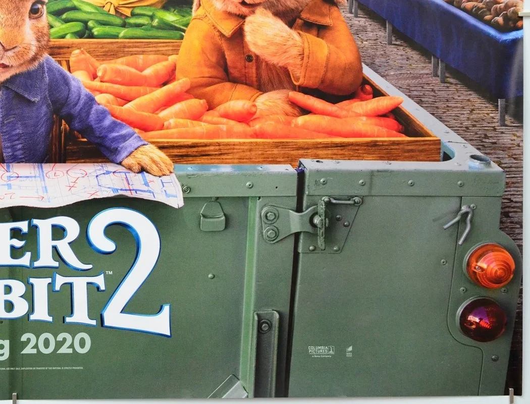 PETER RABBIT 2 (2020) Original Cinema Quad Film Poster (ADV) Domhnall Gleeson, изображение 5