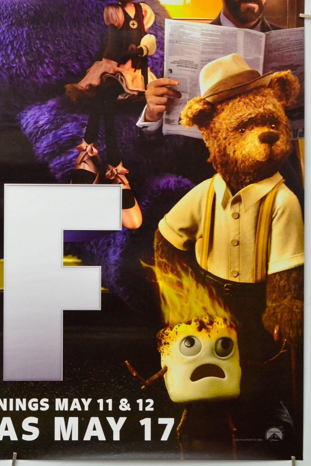 IF (2024) Original Cinema One Sheet Film Poster - John Krasinski, Ryan Reynolds, изображение 5
