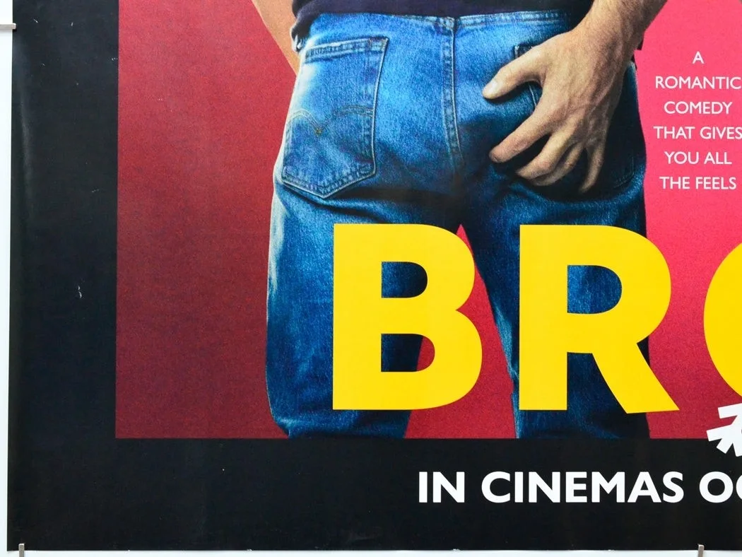 BROS (2022) Original Cinema Quad Film Poster - Luke Macfarlane, Billy Eichner, image 4
