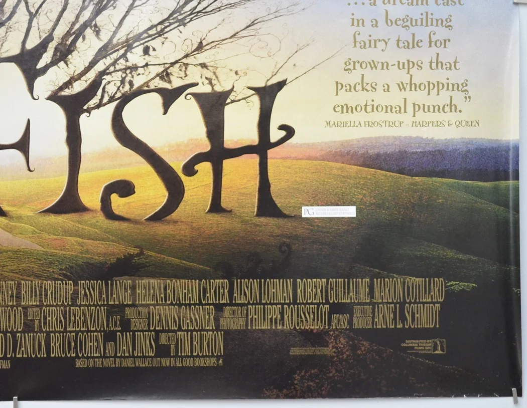 BIG FISH (2004) Original Quad Film Poster - Tim Burton, Ewan McGregor (Reviews), изображение 5