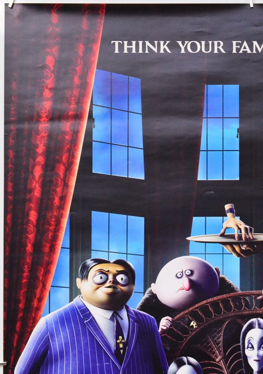 THE ADDAMS FAMILY (2019) Original Cinema One Sheet Film Poster - Charlize Theron, изображение 2
