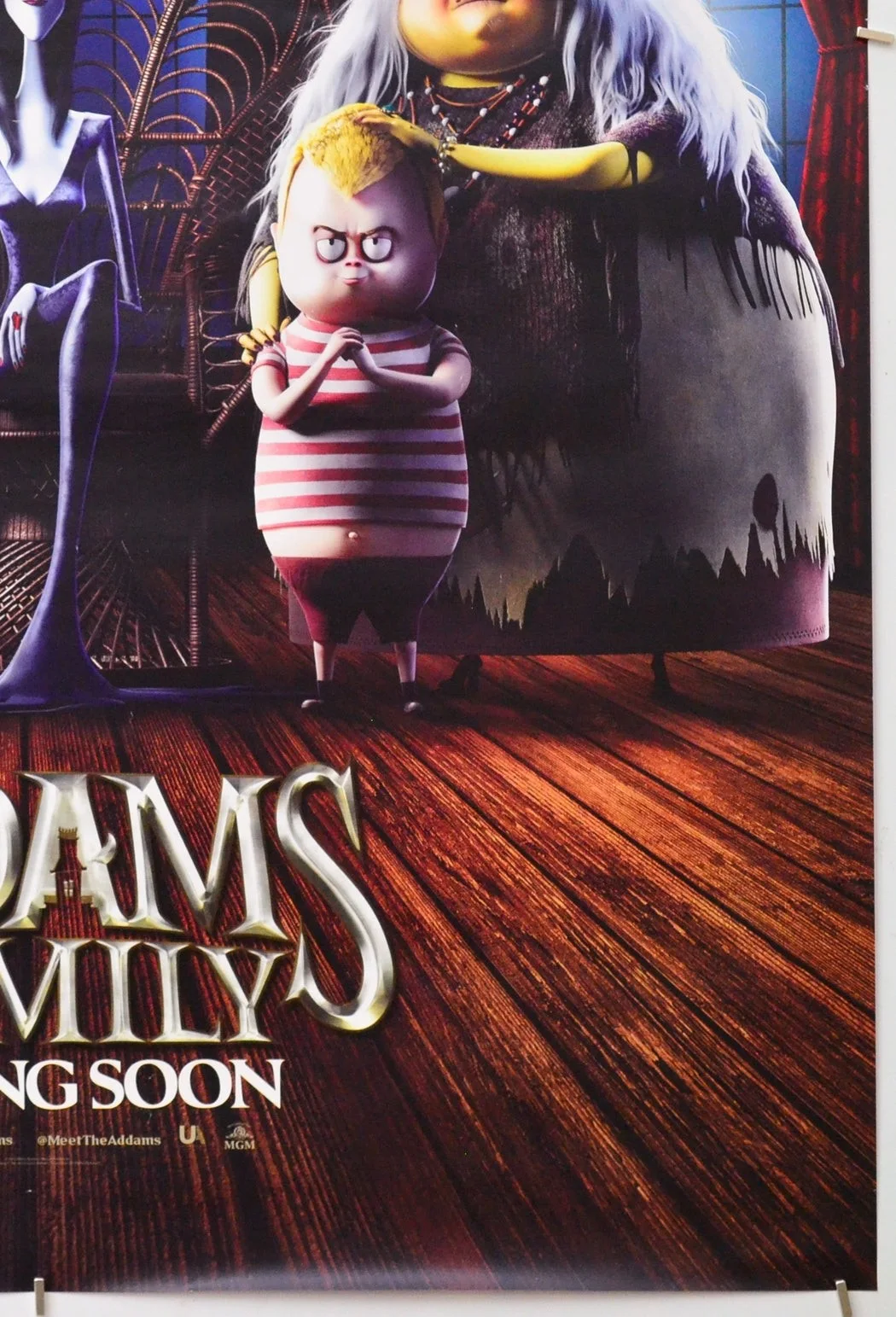 THE ADDAMS FAMILY (2019) Original Cinema One Sheet Film Poster - Charlize Theron, изображение 5