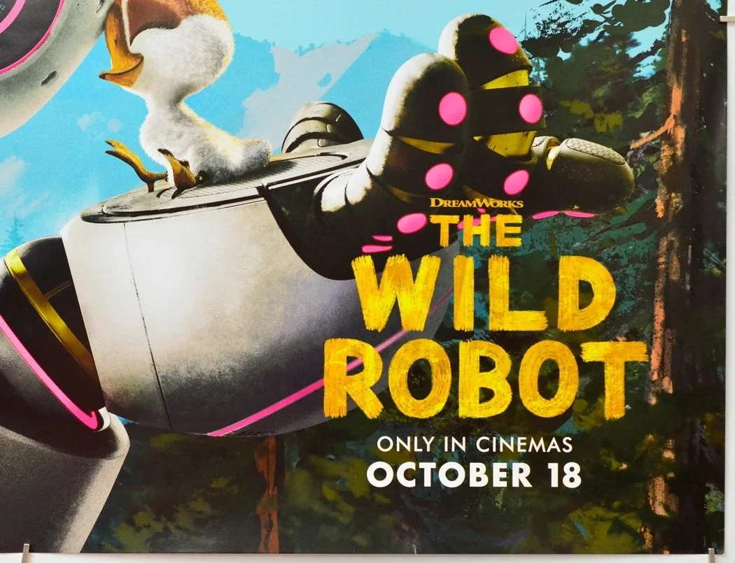 THE WILD ROBOT (2024) Original Quad Film Poster - Pedro Pascal, Kit Connor, image 5