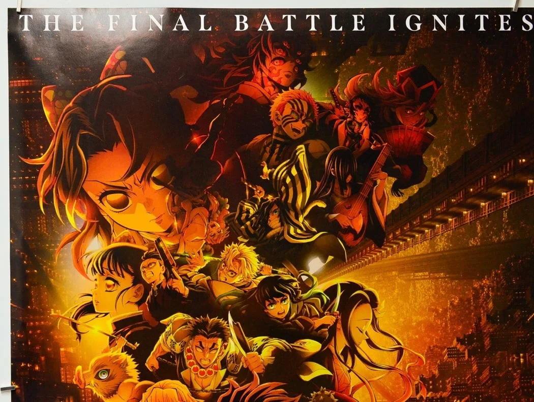 DEMON SLAYER: Kimetsu No Yaiba: INFINITY CASTLE (2025) Original Quad Film Poster, изображение 2