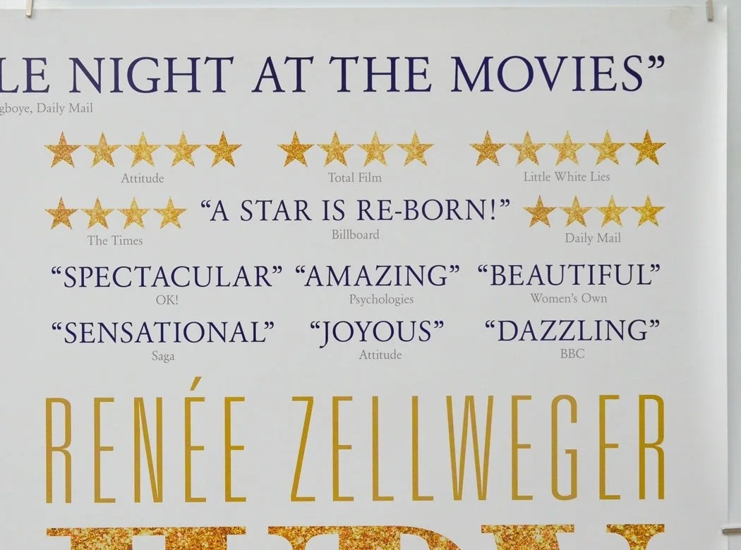 JUDY (2019) Original Cinema Quad Movie Poster - Renee Zellweger, Jessie Buckley, изображение 3