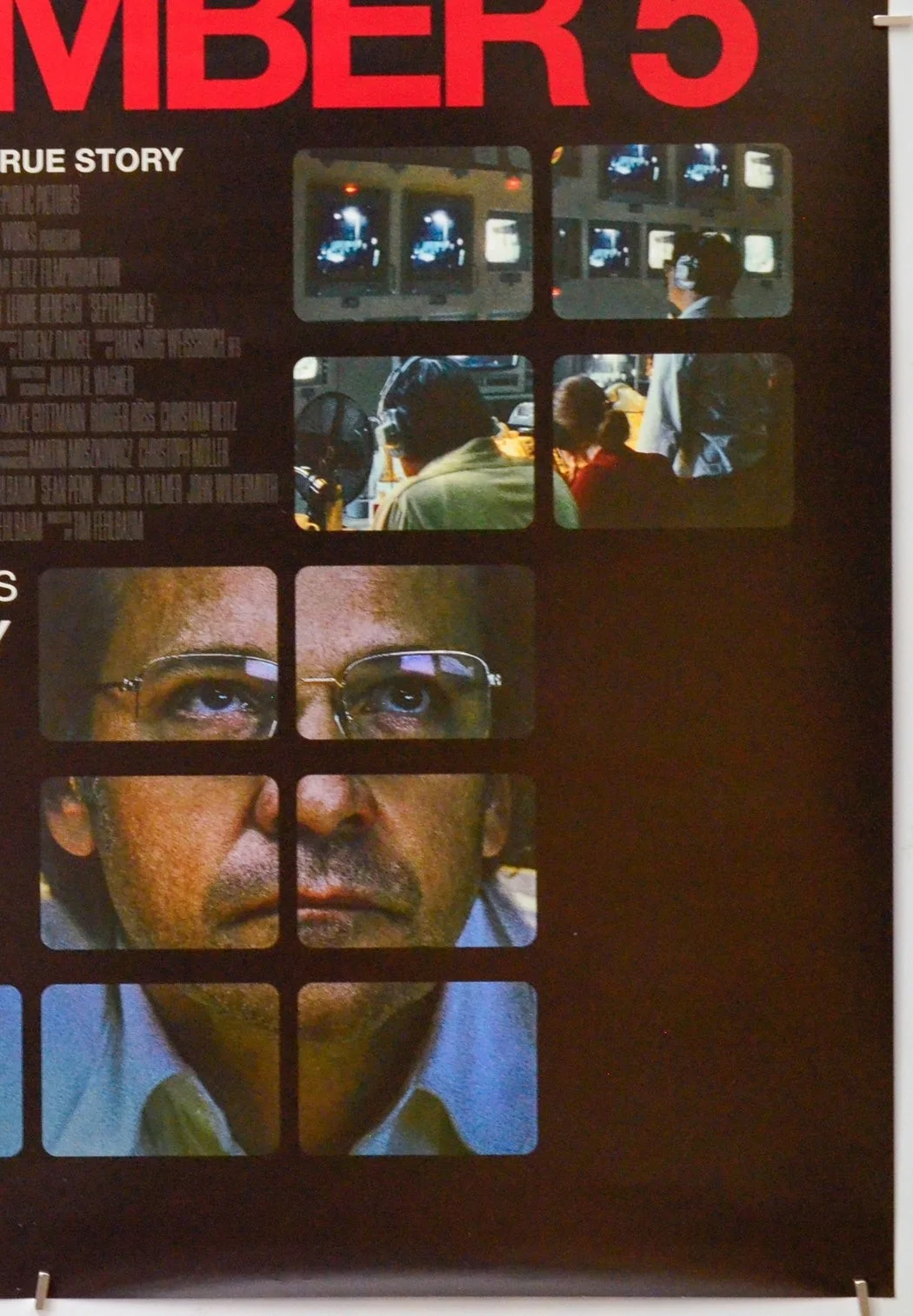 SEPTEMBER 5 (2024) Original Cinema One Sheet Movie Poster - Peter Sarsgaard, image 5