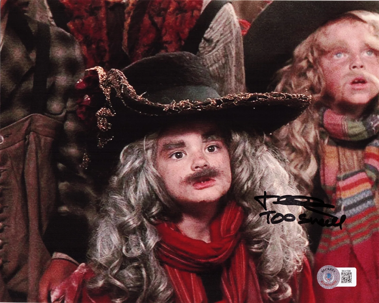 Tulak Thomas — Tulak Thomas Signed HOOK Movie Too Small 8x10 Photo w/Beckett BAS COA BK41596