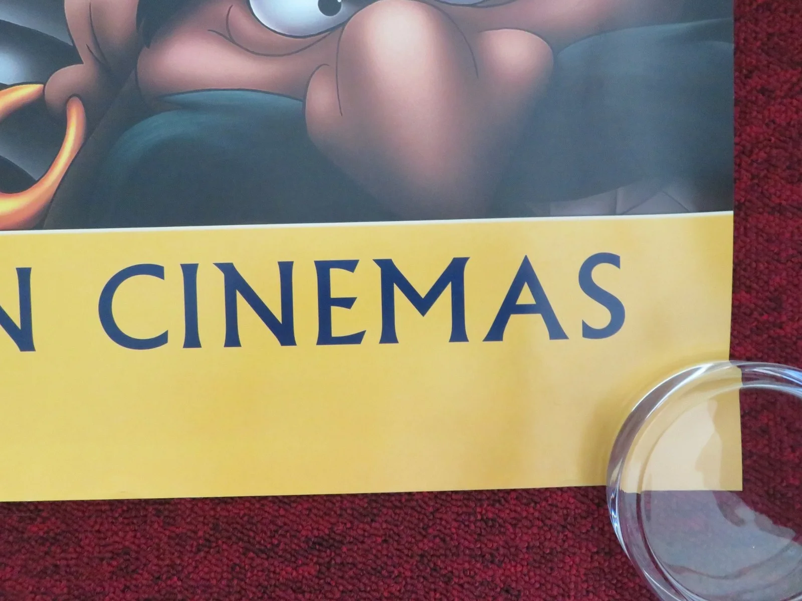 RETURN TO NEVER LAND UK QUAD ROLLED POSTER DISNEY BLAYNE WEAVER C. BURTON 2002, изображение 5