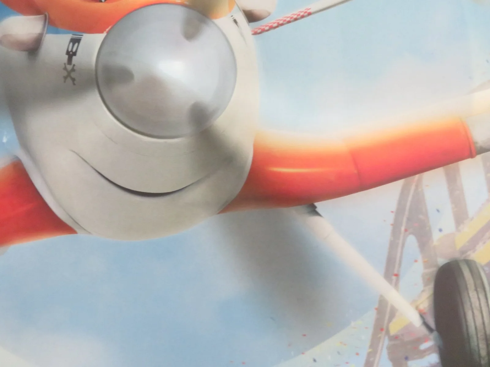 PLANES UK QUAD ROLLED POSTER DISNEY DANE COOK STACY KEACH 2013, изображение 2