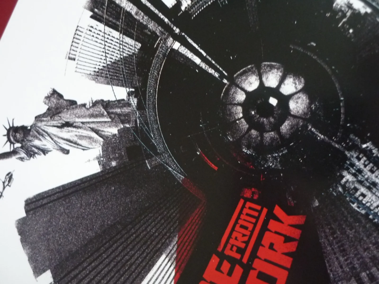 14x11 framed poster soundtrack artwork escape from new york, изображение 2