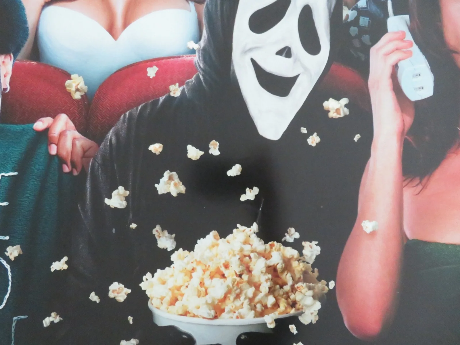 SCARY MOVIE UK QUAD ROLLED POSTER CARMEN ELECTRA DAVE SHERIDAN 2000, image 2
