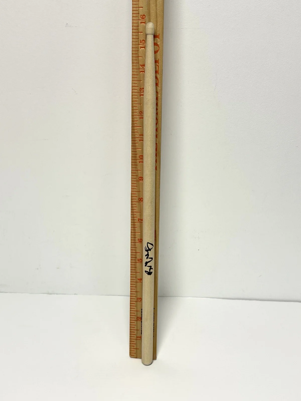 Butch Vig Signed Drumstick Garbage Drummer Nirvana Nevermind Producer JSA COA, image 5