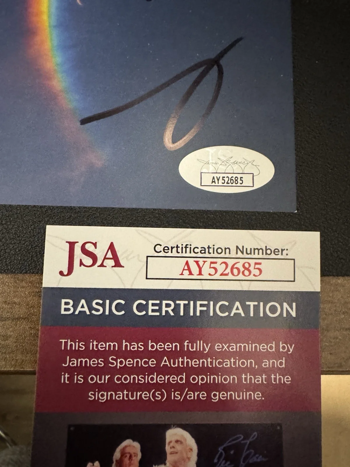 Coldplay Moon Music signed CD art card with JSA COA autographed by all 4, изображение 2