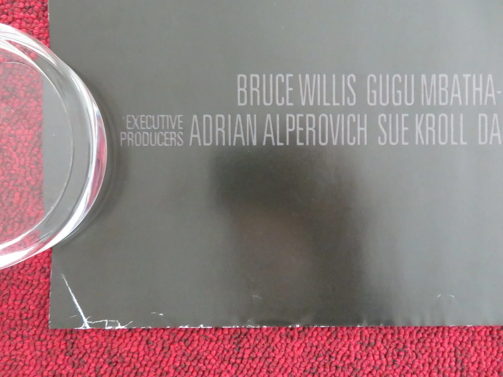 MOTHERLESS BROOKLYN UK QUAD ROLLED POSTER EDWARD NORTON BRUCE WILLIS 2019, изображение 4