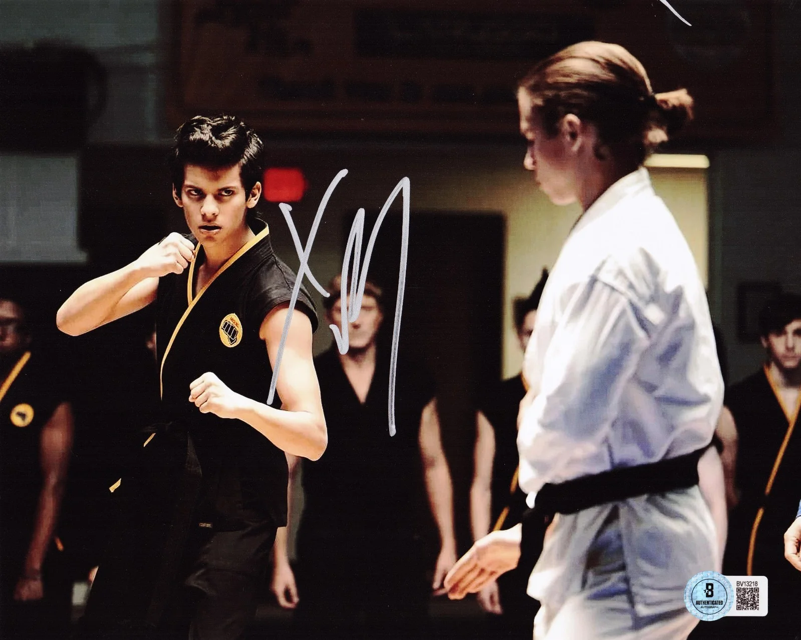 Xolo Mariduena — Xolo Mariduena Signed Cobra Kai Miguel Diaz 8x10 Photo w/Beckett BAS COA BV13218