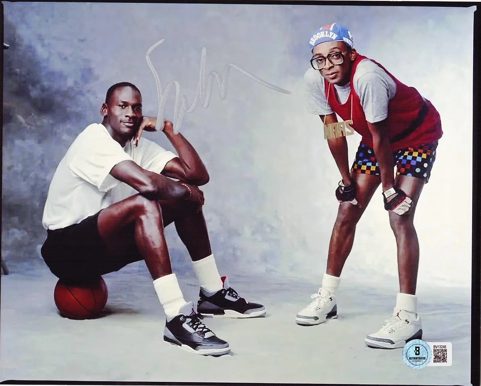 Spike Lee — Spike Lee Signed Air Jordan Commercial Director 8x10 Photo w/Beckett BAS BV13248