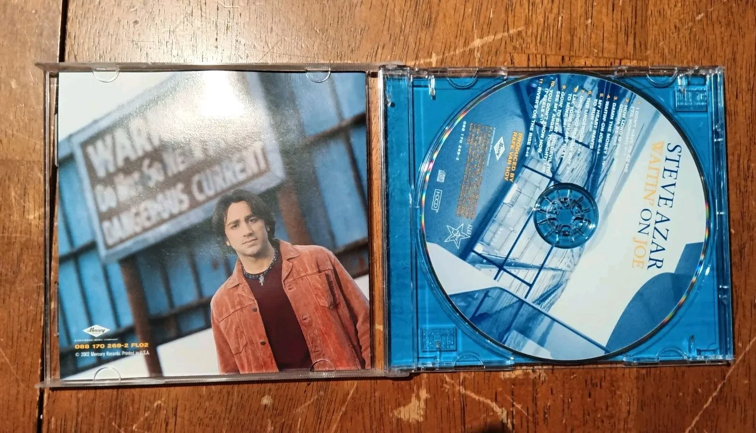 Steve Azar Autographed Signed "Waitin' On Joe" CD, image 2