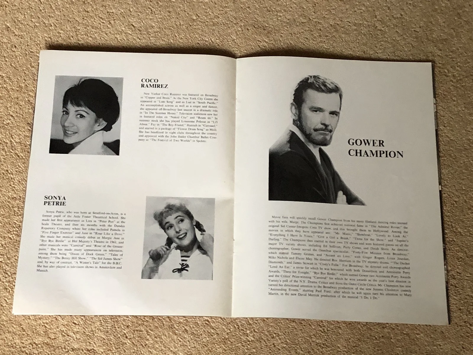 HELLO, DOLLY! ILLUSTRATED SOUVENIR BOOKLET FEATURING DORA BRYAN 1930s - VINTAGE, изображение 5