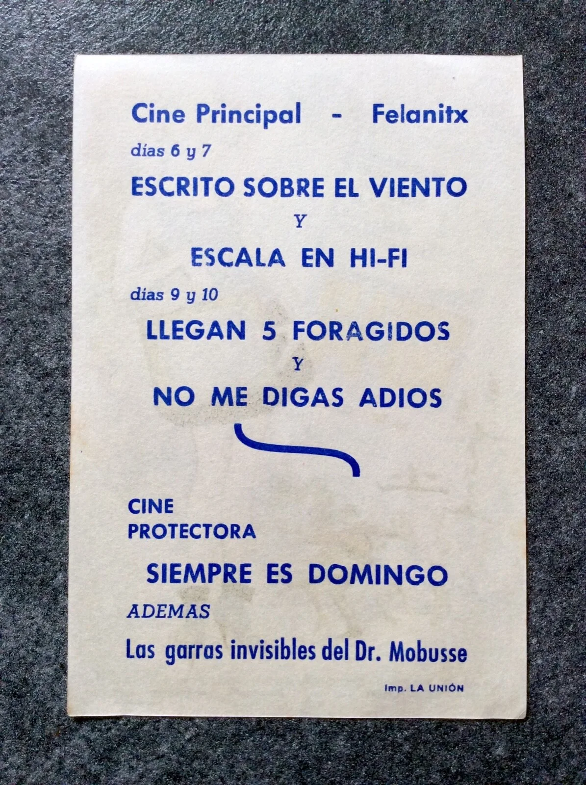 SCALE IN HI-FI Original Movie Film Poster Herald PERLA CRISTAL GERMAINE DAMAR, изображение 2