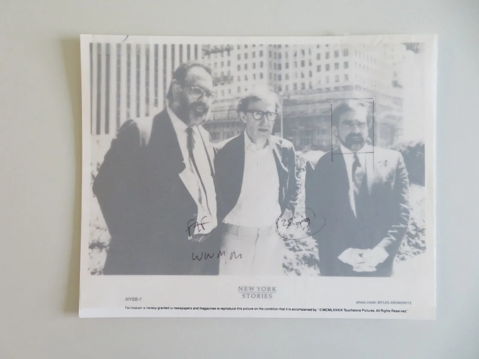 NEW YORK STORIES MOVIE STILL PHOTO LOT OF 10 WOODY ALLEN MIA FARROW 1989, изображение 3
