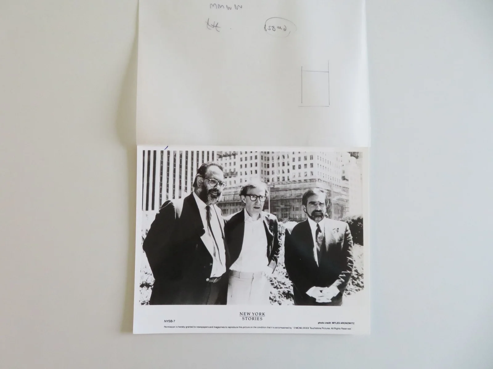 NEW YORK STORIES MOVIE STILL PHOTO LOT OF 10 WOODY ALLEN MIA FARROW 1989, изображение 4