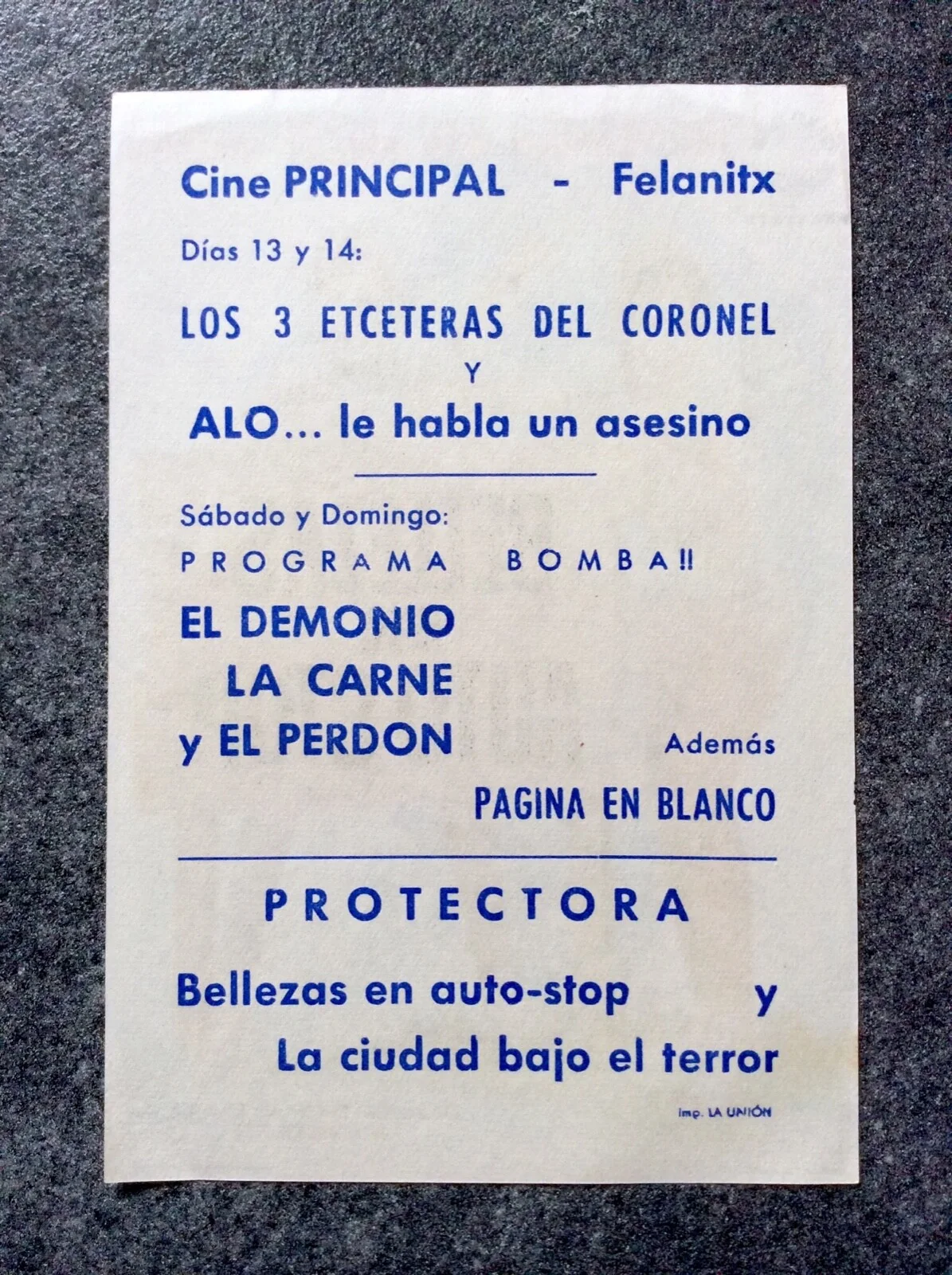 THE BLUE SEA AND YOU Original Movie Film Poster Herald KARIN DOR RENATE EWART, изображение 2