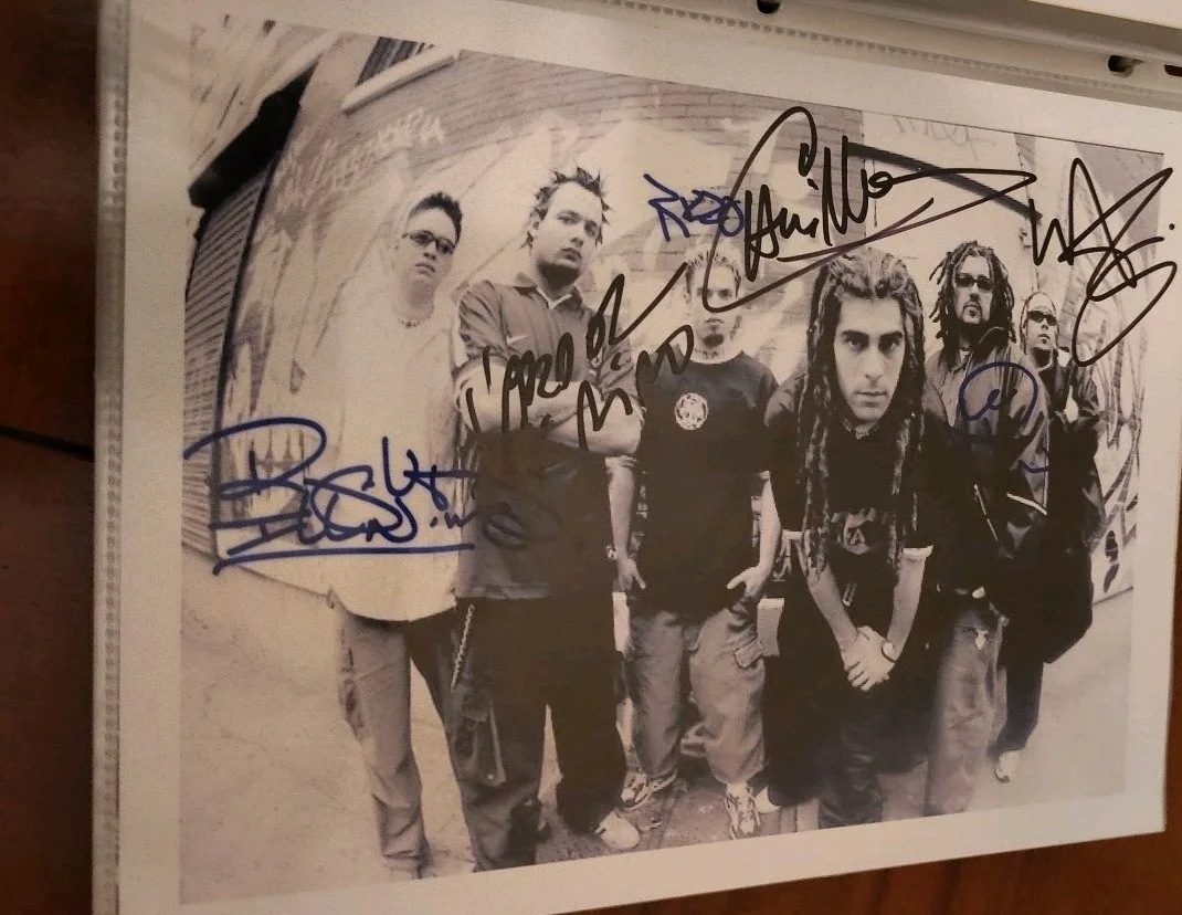 ILL NINo Band Signed 8x11 By All Original Members, image 2