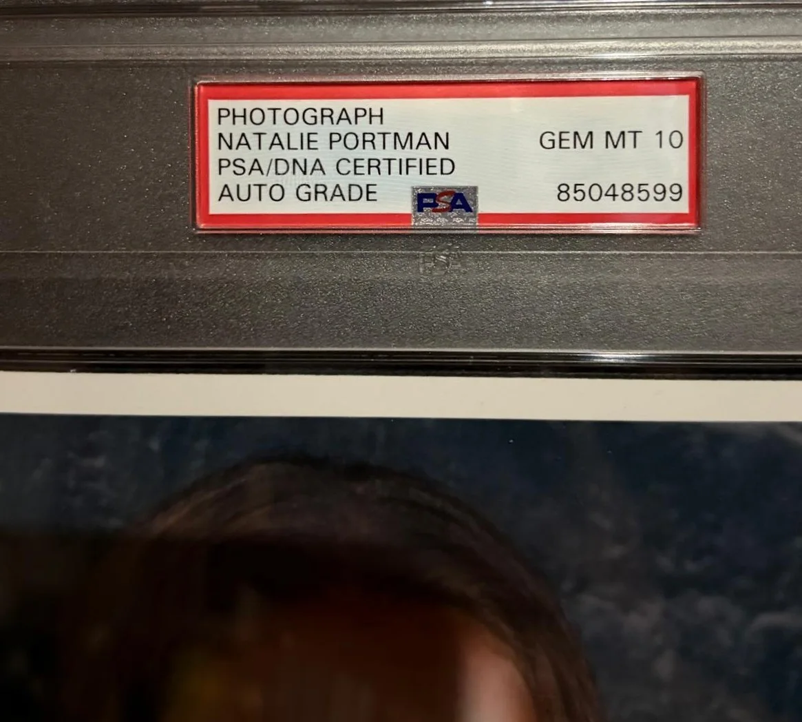 Natalie Portman — NATALIE PORTMAN SIGNED AUTOGRAPHED 8X10 PHOTO ENCAPSULATED STAR WARS RARE PSA 10, изображение 3