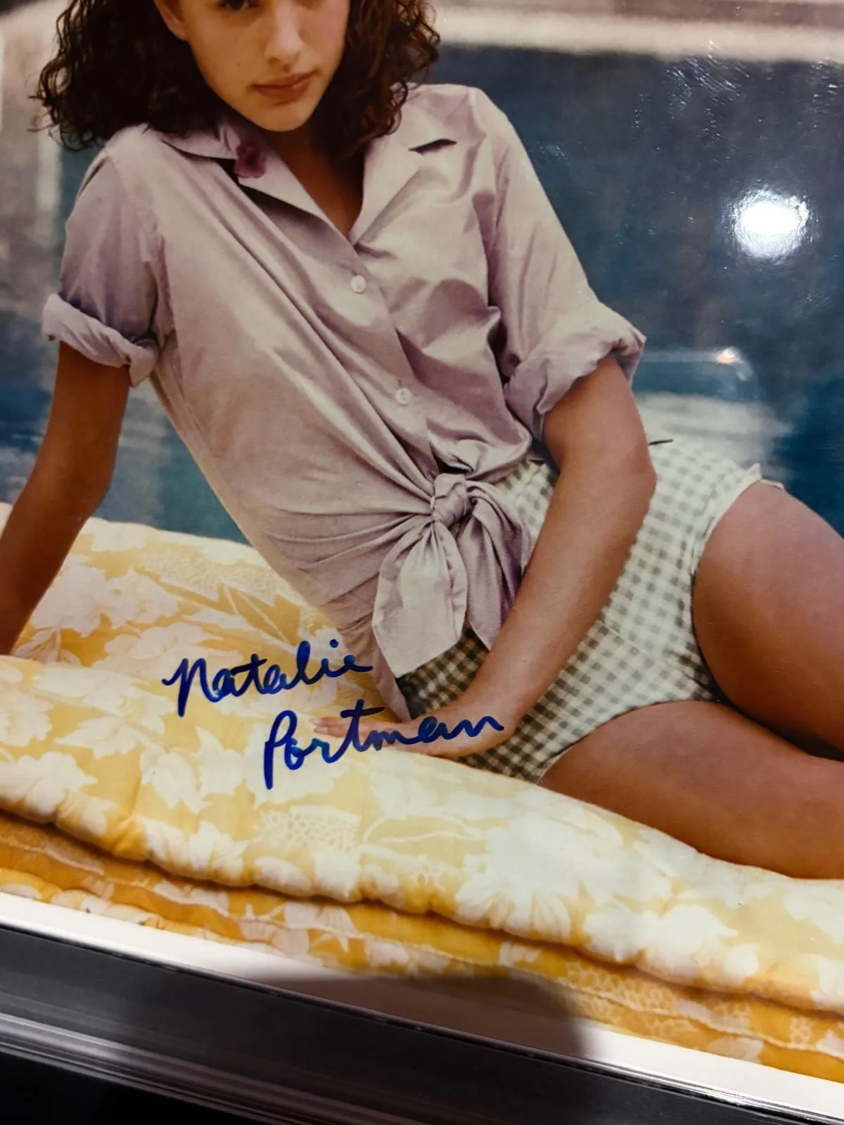 Natalie Portman — NATALIE PORTMAN SIGNED AUTOGRAPH 8X10 PHOTO ENCAPSULATED FULL NAME YOUNG PSA, image 2