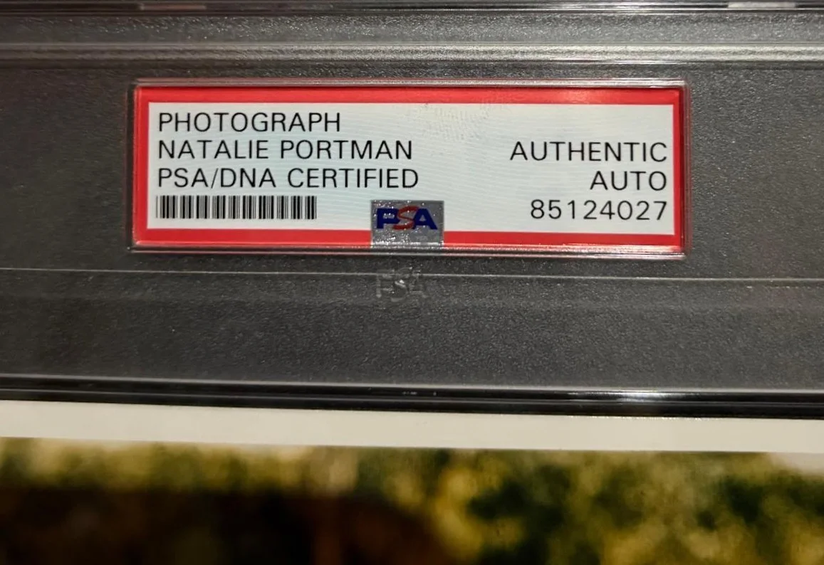 Natalie Portman — NATALIE PORTMAN SIGNED AUTOGRAPH 8X10 PHOTO ENCAPSULATED FULL NAME YOUNG PSA, image 3