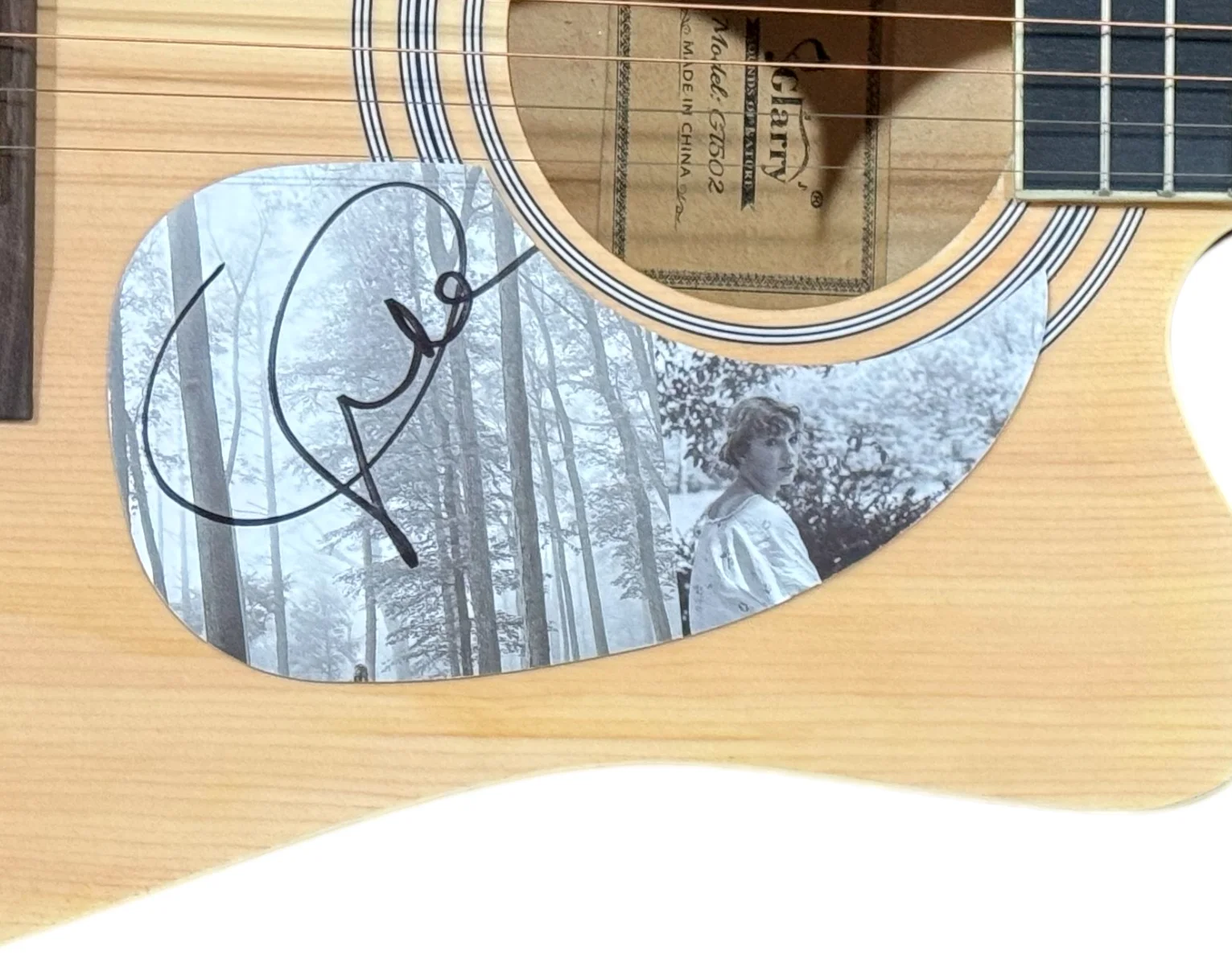 Taylor Swift Signed Autograph Full Size Acoustic Guitar Folklore 1989 TTPD ACOA, изображение 2