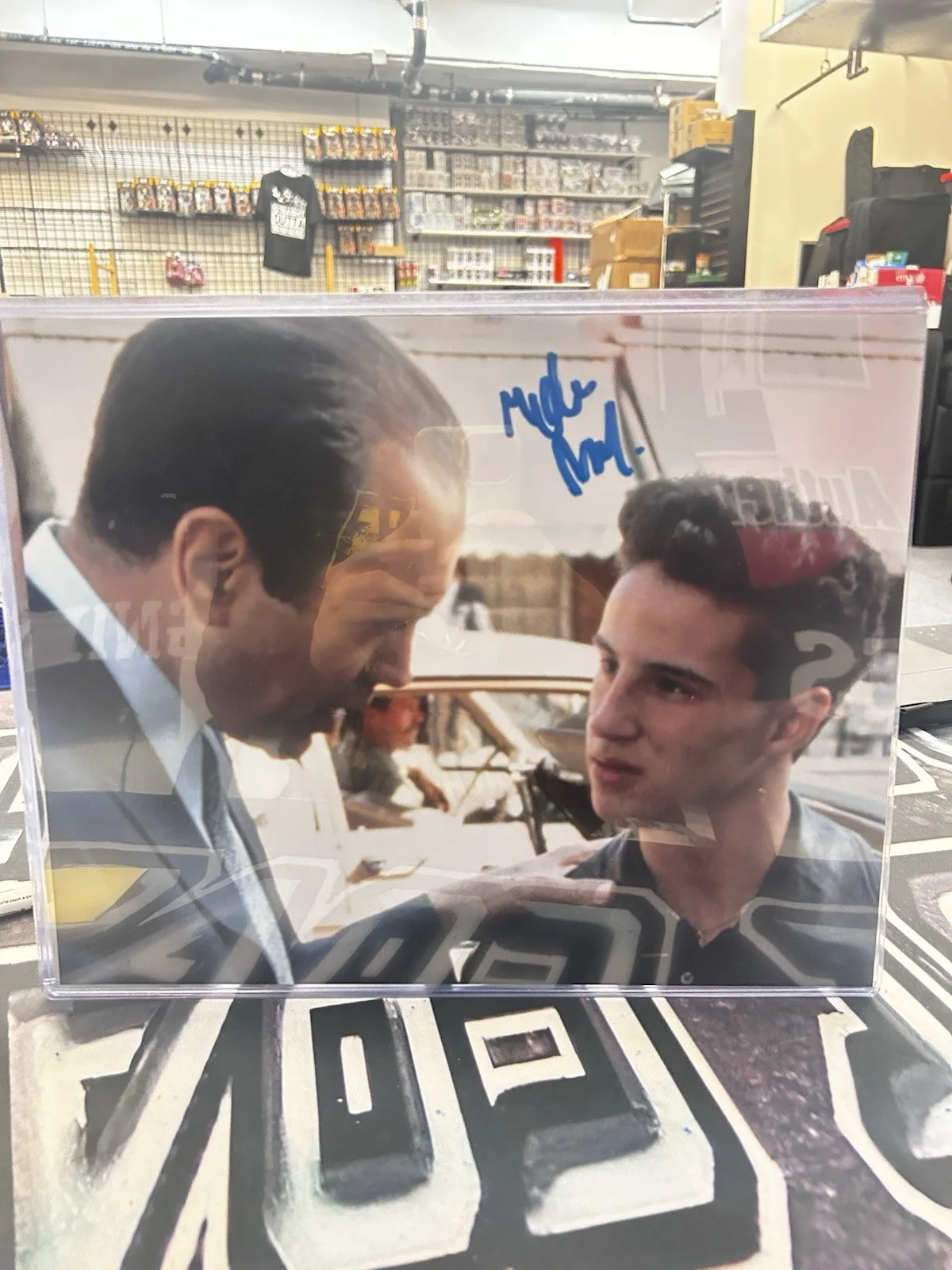 LILO Brancato Signed Autographed 11x14 Bronx Tale Photo, image 2