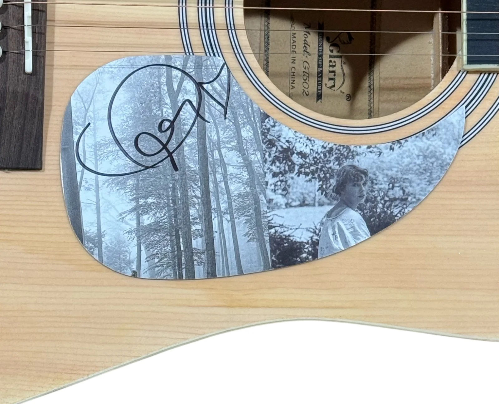 Taylor Swift Signed Autograph Full Size Acoustic Guitar Folklore 1989 TTPD ACOA, image 3